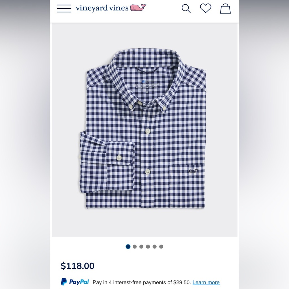 Vineyard Vines Classic Fit Tucker Shirt